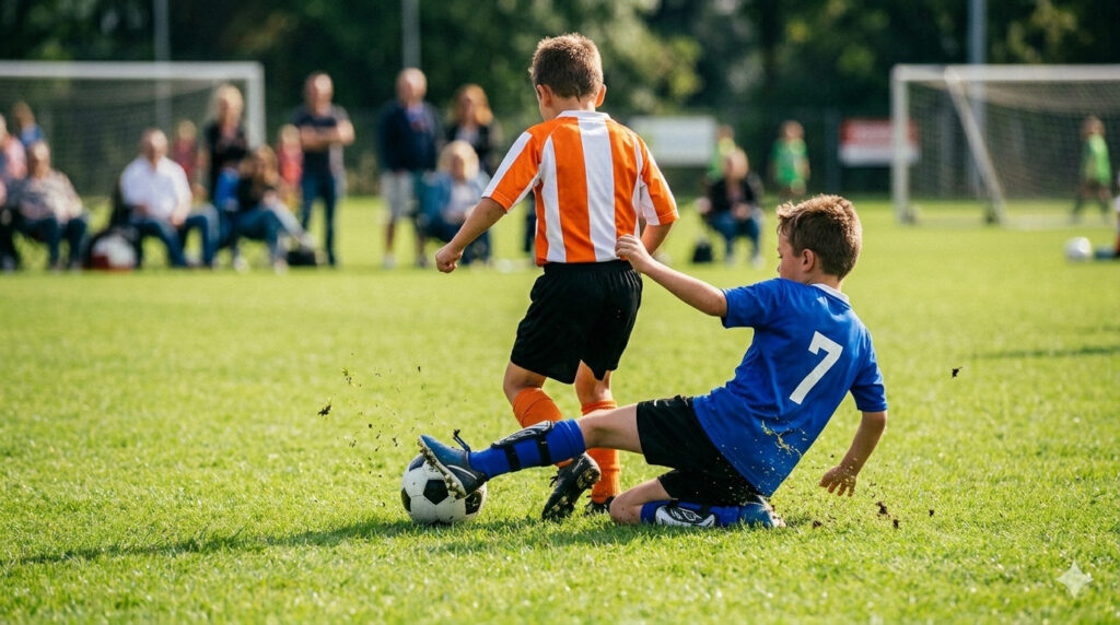 Espinilleras de fútbol para niños